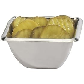 Amco Square Condiment Cup, Set of 3 by Amco
