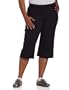 adidas Women's Plus Studio Capri, Black, XXX-Large