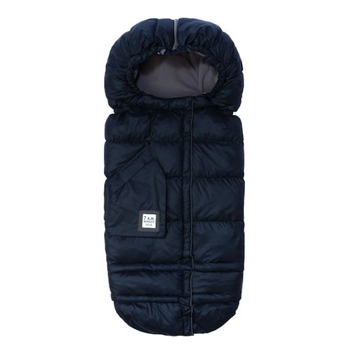 7 A.M. Enfant Blanket 212 Evolution Extendable Baby Bunting Bag Adaptable for Strollers, Metallic Prussian Blue