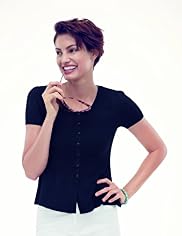Short Sleeve Peplum Cardigan
