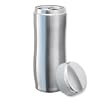 Isosteel VA-9682 Vakuum-Isolierbeh�lter 0,45 L aus 18/8 Edelstahl mit Kunststoff/Edelstahldeckel inkl. Ventil zum Druckausgleich