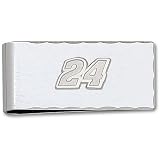 LogoArt Jeff Gordon Sterling Silver Money Clip