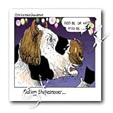 Cow In Shakespearian Production - 8x8 Iron On Heat Transfer For White Material