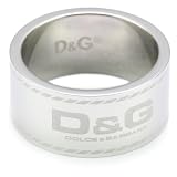 D&G Unisex Warning Stainless Steel Engrave