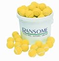 Ransome Sporting Goods 96 Tennis Balls With Bucket - Green/ White