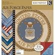 Military 12x12 Double-Sided Scrapbooking Paper Pad: Air Force