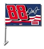#88 DALE EARNHARDT JR. NATIONAL GUARD CAR FLAG