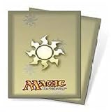 Ultra Pro 80 Count Magic the Gathering Standard Card Sleeves White Mana Symbol