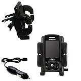Samsung Helio Drift SPH-503 Auto Vent Holder with Car Charger - Uses Gomadic TipExchange