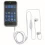 White Handsfree Stereo Headset Headphone Earphone with Built-in Microphone Remote for Apple iPod iTouch iPhone 2G 3G Zune MP3 Player PDA
