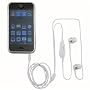 White Handsfree Stereo Headset Headphone Earphone with Built-in Microphone Remote for Apple iPod iTouch iPhone 2G 3G Zune MP3 Player PDA
