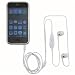White Handsfree Stereo Headset Headphone Earphone with Built-in Microphone Remote for Apple iPod iTouch iPhone 2G 3G Zune MP3 Player PDA