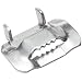 BAND-IT C35699 Galvanized Carbon Steel Ear-Lokt Buckle, 3/4" Width, 100 per Box