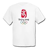 Beijing 2008 Olympics 5C Short-Sleeve Tee Shirt