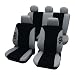 Cartrend 79-5320-03 Sitzbezug Komplett-Set "Mystery", silber, mit Dokunaht, Seitenairbag geeignet