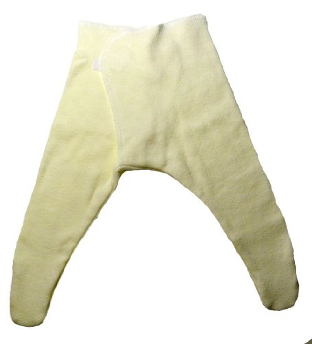 Light Yellow Pointelle Baby Tights