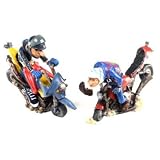 Fun Looking Cartoon Style Ornament - Off Road Motorbike Rider. Fun Gift for Motorbike Enthusiasts (9 to Collect)