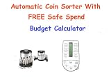 Automatic Electric Coin sorter With FREE Safe Spend Budget Calculator