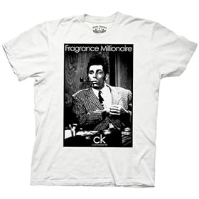 Seinfeld - Fragrance Millionaire Adult T-Shirt In White