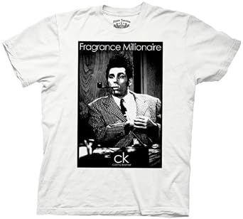 Seinfeld - Fragrance Millionaire Adult T-Shirt In White