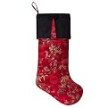 Dynasty Stocking - Red/Black (21")