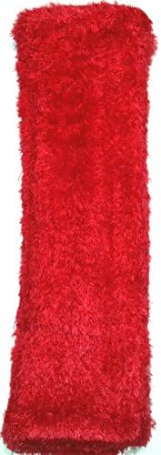 More Luxurious Than Sheepskin - SEATBELT SOOTHIES Seat Belt Cover Shoulder Pad Car Accessory - Aloe-Infused - Safe on Clothes - Great Gift! 1 RED