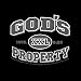 Gods Property - Christian and Religious Women's Cut T-Shirt Image