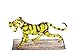 Handmade Tiger Art Glass Blown Wild Animal Figurine