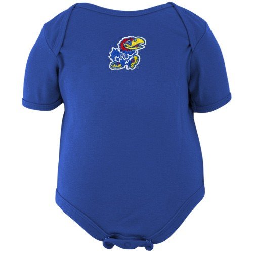 Kansas Jayhawks Infant Royal Blue Embroidered Creeper (0-3 Months)