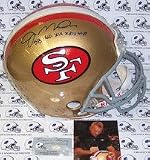 Joe Montana Autographed 49ers SB XVI XIX XXIV MVP Authentic Full Size Throwback Football Helmet