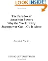 The Paradox of American Power: Why the World's Only Superpower Can't Go It Alone