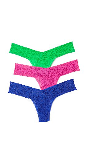 Hanky Panky Women's Signature Lace Low Rise Thong 3 Pack