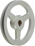 TB Woods AK6634 FHP Bored-to-size V-Belt Sheave, A Belt Section, 1 Groove, 3/4" Bore, Cast Iron, 6.45" OD, 3880 max rpm