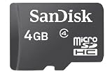 Produkt-Bild: SanDisk Micro SDHC 4GB Class 4 Speicherkarte