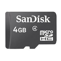 SanDisk Micro SDHC 4GB Class 4 Speicherkarte