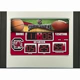 South Carolina Gamecocks USC NCAA Scoreboard Desk & Alarm Clock