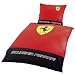 Global Labels G 10 600 F33 100 Ferrari Classic Logo Renforce Bettw�sche 135 x 200 cm Bettbezug und 80 x 80 cm Kissenbezug L=0: my-fan-page.de