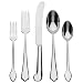 Gourmet Settings Shadow 20-Piece Stainless Steel Flatware Set, Service for 4