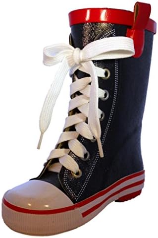 BengC Sneaker Style Rain Boots for Kids, Sz 31 EU / 13 M US Little Kid