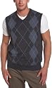 Geoffrey Beene Men's Argyle Panel Sweater Vest