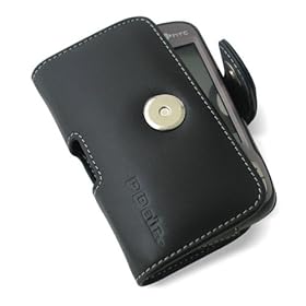 【クリックで詳細表示】PDair レザーケース for EMONSTER S11HT ポーチタイプ ブラック PALCS11HTP/BL： 家電・カメラ