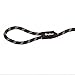 ZippyPaws Climbers Mountain Climbing Rope Dog Leash (Black, 4-Feet)