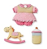 G&uuml;termann / KnorrPrandell 6930196 - Babystreu rosa 3teilig