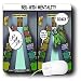 Londons Times Funny Society Cartoons - Bed-Win Mentality - Mouse Pads