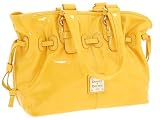 Dooney & Bourke Lemon Patent Leather Sm Chiara Tote