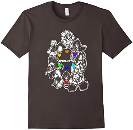 Men's Under- tale T Shirt Small Asphalt