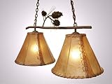 IMAGE OF Ponderosa Pine Double Anacosti Light - Round Rawhide