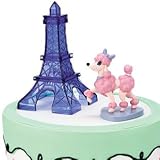 Pink Poodle Cake Toppers