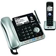 AT&T 86109 DECT 6.0 Corded/Cordless Phone, Silver/Black, 1 Base and 1 Handset