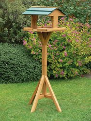 Wooden Bird Table